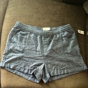 Old Navy Blue High Waist Shorts